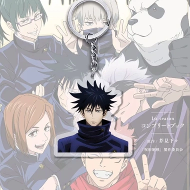 Móc khoá Acrylic Jujutsu Kaisen Fushiguro Megumi Gojo Satoru - Chibi cute, trang trí, giá 22.000 VND