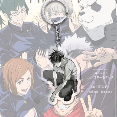 Móc khoá Acrylic Jujutsu Kaisen Fushiguro Megumi Gojo Satoru - Chibi cute, trang trí, giá 22.000 VND