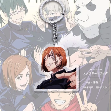 Móc khoá Acrylic Jujutsu Kaisen Fushiguro Megumi Gojo Satoru - Chibi cute, trang trí, giá 22.000 VND 9 Móc khoá Acrylic Jujutsu Kaisen Fushiguro Megumi Gojo Satoru - Chibi cute, trang trí, giá 22.000 VND 9