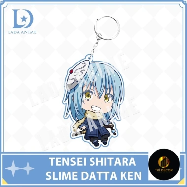 Móc khóa acrylic Rimuru anime slime chibi quà tặng Lada, giảm giá 19.200₫