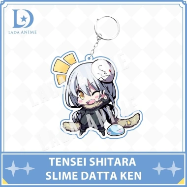 Móc khóa acrylic Rimuru anime slime chibi quà tặng Lada, giảm giá 19.200₫