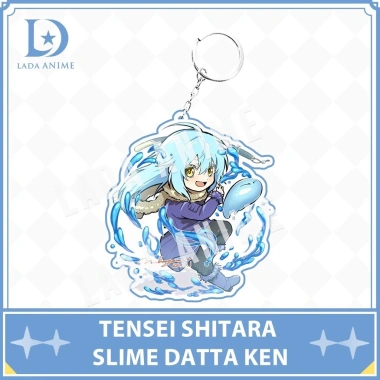 Móc khóa acrylic Rimuru anime slime chibi quà tặng Lada, giảm giá 19.200₫