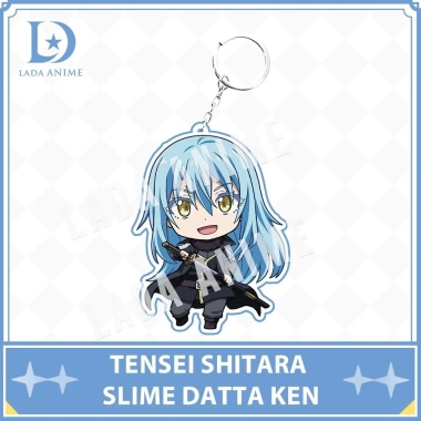 Móc khóa acrylic Rimuru anime slime chibi quà tặng Lada, giảm giá 19.200₫