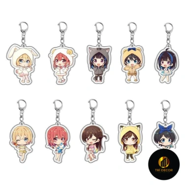 Móc Khóa Acrylic Thuê Bạn Gái Mizuhara Chizuru Nami Asami - 12.200₫, giảm từ 14.884₫