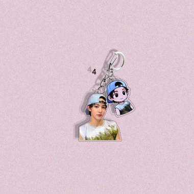 Móc Khóa Album Mini Acrylic ST1 CORTIS - Màu Ngoài Đa Dòng Mặt, Dây Chuyền Martin Ngôi Sao, Túi Phụ Kiện TS1 Giá 22.000₫