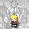 Móc khóa anime Attack on Titan chibi Eren Levi Reiner Erwin Annie - Giá 19.980₫ 5