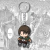 Móc khóa anime Attack on Titan chibi Eren Levi Reiner Erwin Annie - Giá 19.980₫ 10