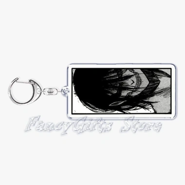 Móc khóa Anime Attack on Titan Eyes - Eren, Mikasa, Levi, phụ kiện dễ thương