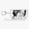 Móc khóa Anime Attack on Titan Eyes - Eren, Mikasa, Levi, phụ kiện dễ thương 9