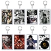 Móc khoá Anime Attack on Titan Levi & Eren Yeager nhựa Acrylic 2 mặt rõ nét, phụ kiện trang trí, chỉ 22.000₫