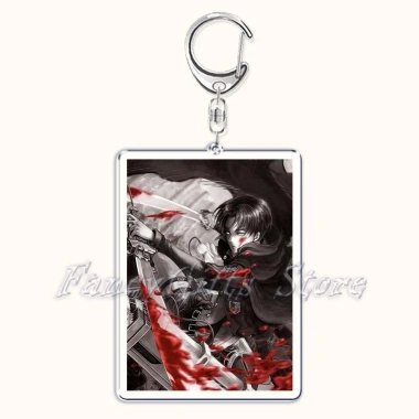 Móc khoá Anime Attack on Titan Levi & Eren Yeager nhựa Acrylic 2 mặt rõ nét, phụ kiện trang trí, chỉ 22.000₫ 7 Móc khoá Anime Attack on Titan Levi & Eren Yeager nhựa Acrylic 2 mặt rõ nét, phụ kiện trang trí, chỉ 22.000₫ 7