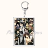 Móc khoá Anime Attack on Titan Levi & Eren Yeager nhựa Acrylic 2 mặt rõ nét, phụ kiện trang trí, chỉ 22.000₫ 9