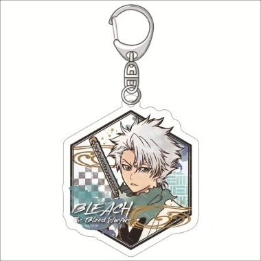 Móc khóa Anime BLEACH The Blood Warfare - Kurosaki Ichigo, Byakuya, Aizen, Sousuke - Phụ kiện trang trí túi xách, balo 17.850₫