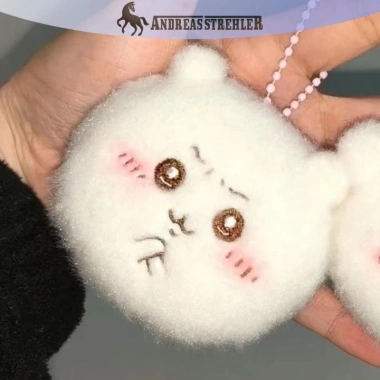 Móc khóa anime Chikawas Squeak - Búp bê nhồi bông, phù hợp ba lô, túi, dây chuyền - Quà VN 2