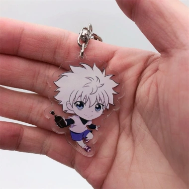Móc khoá Anime HUNTER×HUNTER Killua Zoldyck và Kurapika Keychain túi xách balo 18.500₫