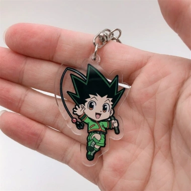 Móc khoá Anime HUNTER×HUNTER Killua Zoldyck và Kurapika Keychain túi xách balo 18.500₫