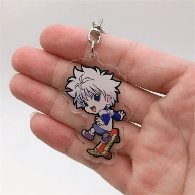 Móc khoá Anime HUNTER×HUNTER Killua Zoldyck và Kurapika Keychain túi xách balo 18.500₫