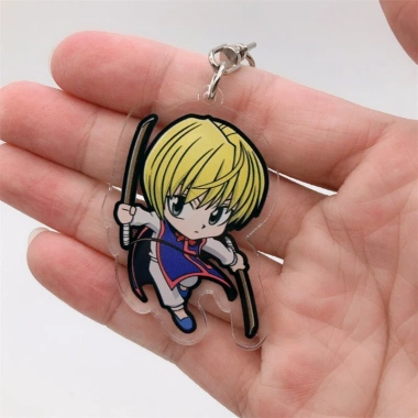 Móc khoá Anime HUNTER×HUNTER Killua Zoldyck và Kurapika Keychain túi xách balo 18.500₫