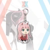 Móc khoá anime Japan DARLING IN THE FRANXX - Keychain ZERO TWO Ichigo Miku, phụ kiện balo, túi xách, chỉ 16.500đ 5