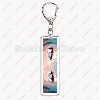 Móc Khóa Anime Waifu Girls Eyes Acrylic Hai Mặt Phụ kiện túi xách balo giảm giá 18.500₫
