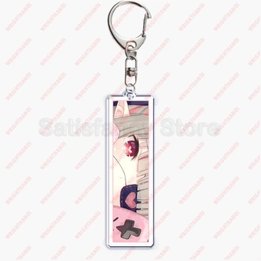 Móc Khóa Anime Waifu Girls Eyes Acrylic Hai Mặt Phụ kiện túi xách balo giảm giá 18.500₫