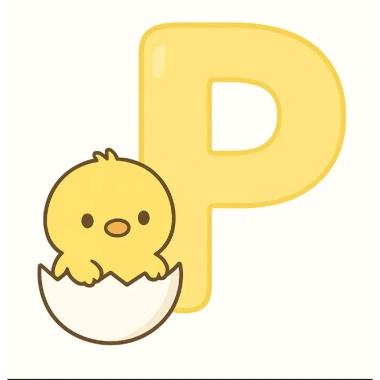 Móc Khóa Baby Chick Ôm Bảng Chữ Cái - Giá ưu đãi 11.900đ, giảm từ 15.232đ