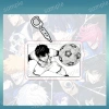 Móc khóa BLUE LOCK anime chibi đen trắng mica acrylic dễ thương 13.000₫ 9