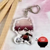 Móc khóa BLUE LOCK anime chibi Michael Kaiser Alexis Ness Ranze Kurona mica acrylic giá 17.000đ 3