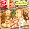 Móc Khóa Bông Mini Hot Pot Cute Treo Balo Túi Xách Chìa Khóa Quà Tặng 30k