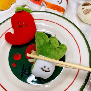 Móc Khóa Bông Mini Hot Pot Cute Treo Balo Túi Xách Chìa Khóa Quà Tặng 30k 11