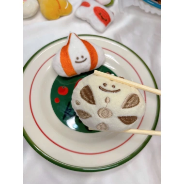 Móc Khóa Bông Mini Hot Pot Cute Treo Balo Túi Xách Chìa Khóa Quà Tặng 30k 13