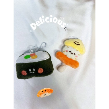 Móc Khóa Bông Mini Hot Pot Cute Treo Balo Túi Xách Chìa Khóa Quà Tặng 30k 18