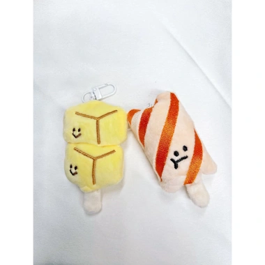 Móc Khóa Bông Mini Hot Pot Cute Treo Balo Túi Xách Chìa Khóa Quà Tặng 30k 20