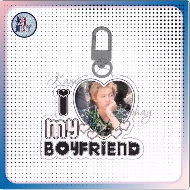 Móc khóa Boyfriend Cortis I Love My Boyfriend KAMAY - Giá 15.500₫, thời trang