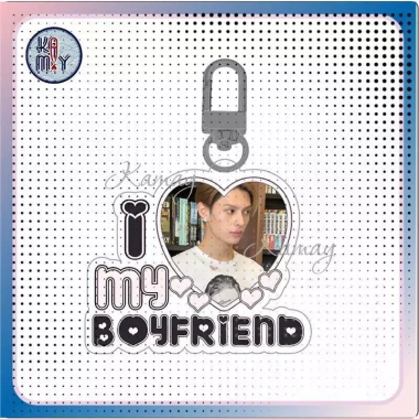 Móc khóa Boyfriend Cortis I Love My Boyfriend KAMAY - Giá 15.500₫, thời trang