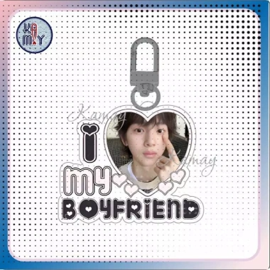 Móc khóa Boyfriend Cortis I Love My Boyfriend KAMAY - Giá 15.500₫, thời trang