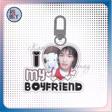 Móc khóa Boyfriend Cortis I Love My Boyfriend KAMAY - Giá 15.500₫, thời trang