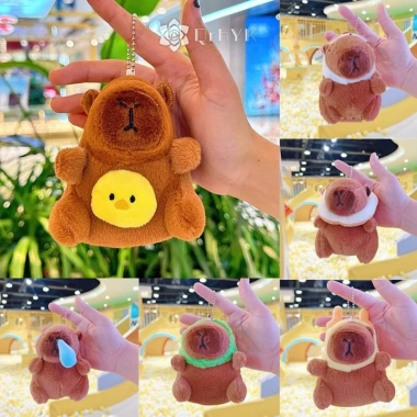 Móc Khóa Búp Bê Capybara Qrhyk Sang Trọng - Nhồi Bông Mềm, Mặt Dây Chuyền, Ba Lô, Túi Ô Tô, Quà Tặng Kid 40.590 VND 2