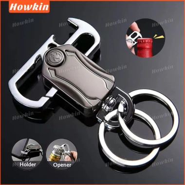 Móc khóa cá nhân DZ10 khắc tên, số điện thoại - Tùy chỉnh xe máy ô tô