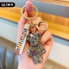 Móc Khóa Cao Cấp Gấu Đính Đá Sang Trọng – Balo, Túi Xách, Ô Tô, Xe Máy, Giá 25.000₫ 5