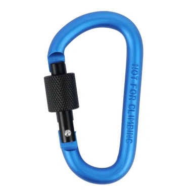 Móc khóa Carabiner D hợp kim nhôm đa năng - Màu tùy chọn, du lịch an toàn, giá 11.000₫ 7