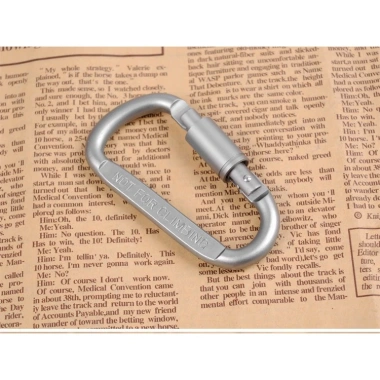 Móc khóa Carabiner D hợp kim nhôm đa năng - Màu tùy chọn, du lịch an toàn, giá 11.000₫ 10