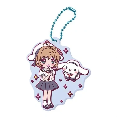 Móc khóa CARDCAPTOR SAKURA ver SANRIO mica – Thủ lĩnh thẻ bài anime chibi dễ thương, giảm giá 15.000đ