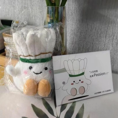 Móc khóa cầu lông 10cm sang trọng, ba lô búp bê nhồi bông mềm mại, đồ chơi hấp dẫn cho trẻ