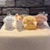 Móc khóa chó hoạt hình kawaii lấp lánh, dây buộc điện thoại mini, giá ưu đãi 28.600₫