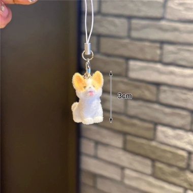 Móc khóa chó hoạt hình kawaii lấp lánh, dây buộc điện thoại mini, giá ưu đãi 28.600₫ 8 Móc khóa chó hoạt hình kawaii lấp lánh, dây buộc điện thoại mini, giá ưu đãi 28.600₫ 8