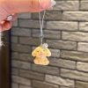 Móc khóa chó hoạt hình kawaii lấp lánh, dây buộc điện thoại mini, giá ưu đãi 28.600₫ 11