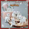 Móc Khoá Chó Westie Động 3D Lúc Lắc Mô Hình Khớp Động Giá ưu đãi 129.600 VND 9