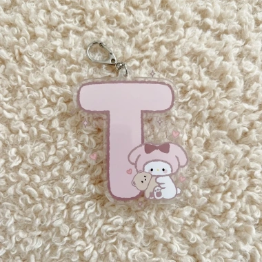 Móc khoá chữ cái My Melody siêu đáng yêu – Giá chỉ 11.900₫, giảm từ 14.280₫