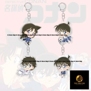 Móc Khóa Conan Acrylic Dễ Thương Ngoại Vi Hoạt Hình - Trang Trí Ba Lô, Giá 9.790
